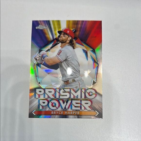 Prismic Power Baseball Card of Bryce Harper mint condition - Picture 1 of 4